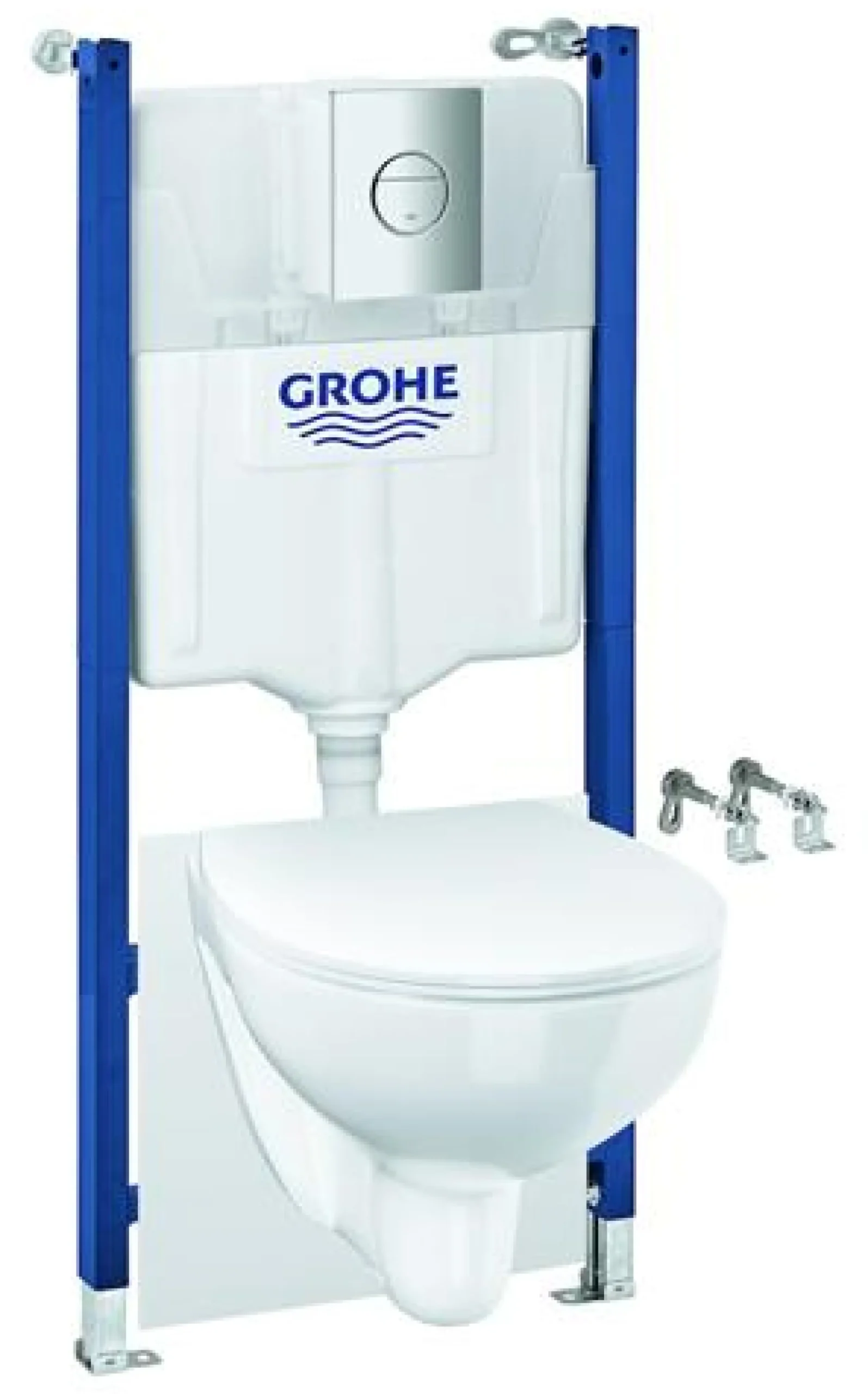 Grohe Cisterne Solido 5in1, 1, 13 m installationshøjde, alpinhvid