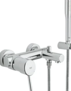 Grohe Concetto brusearmatur med håndbruser, krom