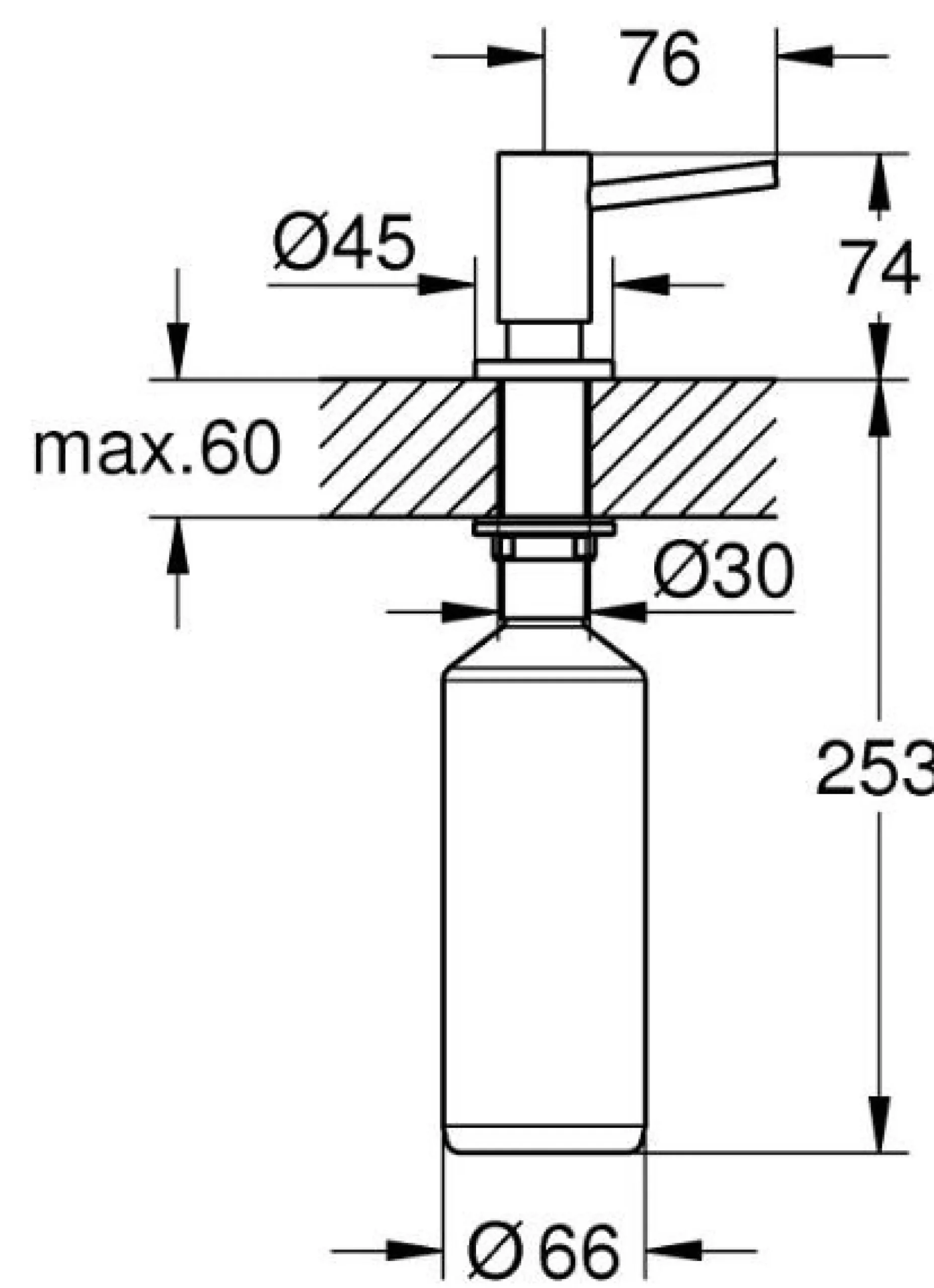 Grohe Cosmopolitan sæbedispenser