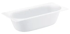 Grohe Essence indbygningsbadekar, 180 x 80 cm, EasyClean, hvid