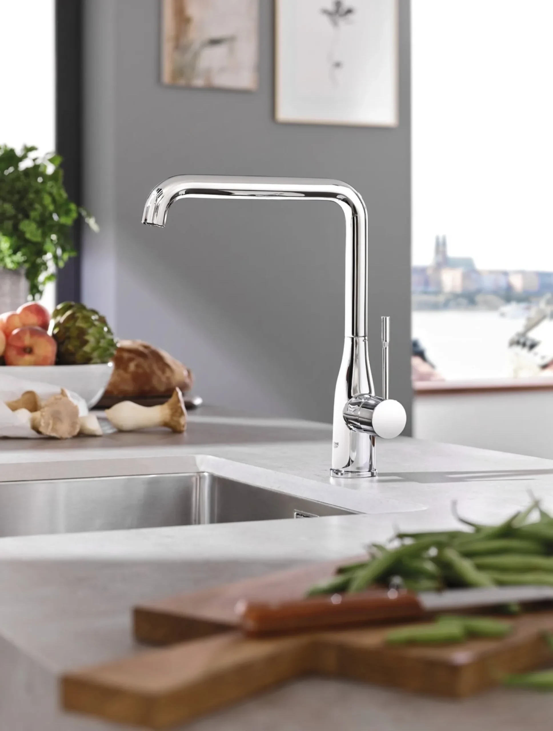Grohe Essence køkkenarmatur, U-tud, 1-grebs
