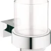 Grohe Essentials Cube glas med holder