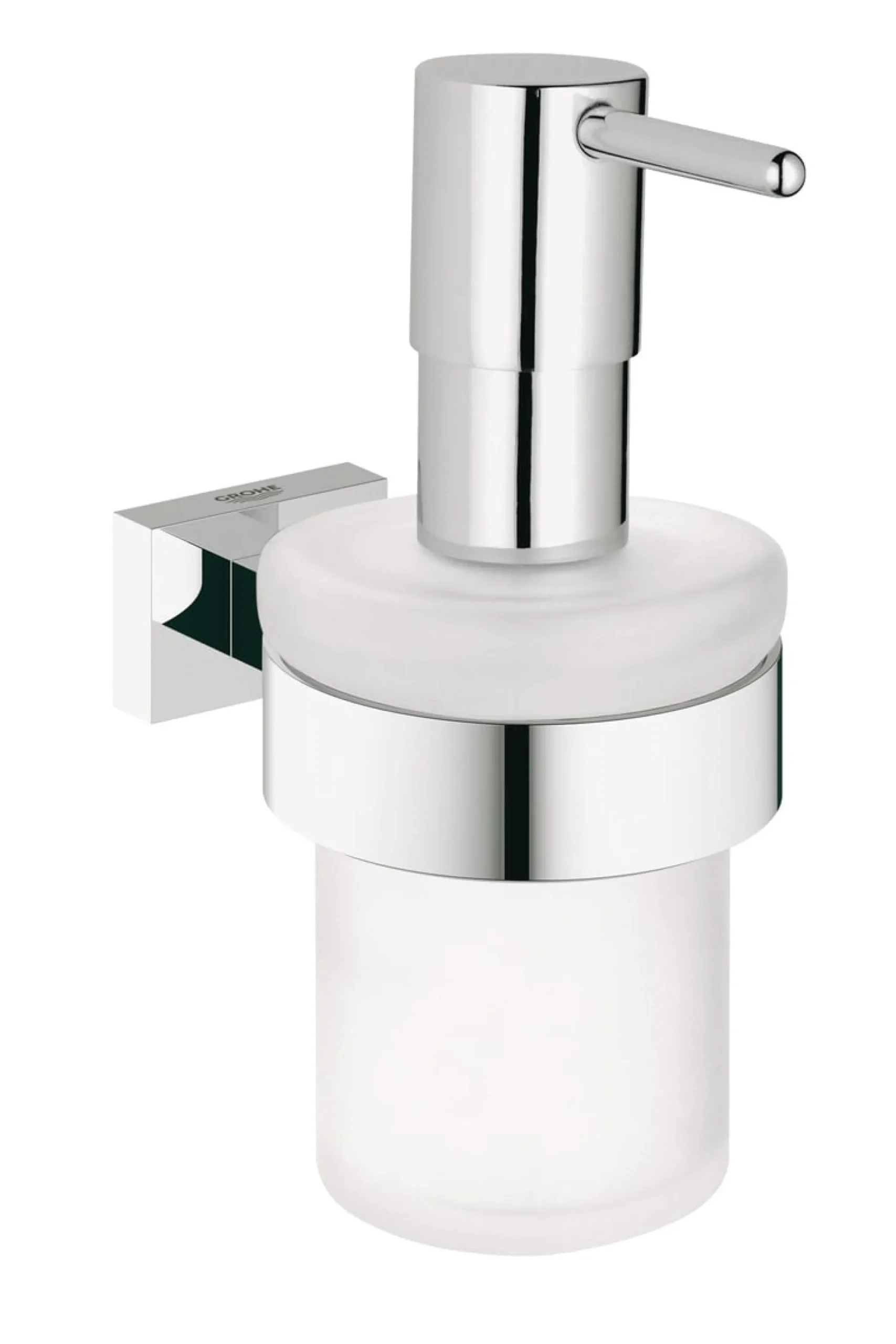 Grohe Essentials Cube sæbe dispenser med holder
