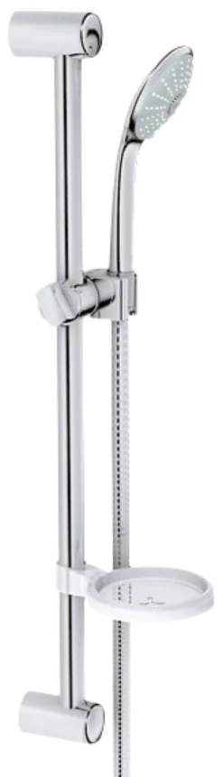 Grohe Euphoria Massage 110 mm brusestangsæt, 620mm brusetang, krom