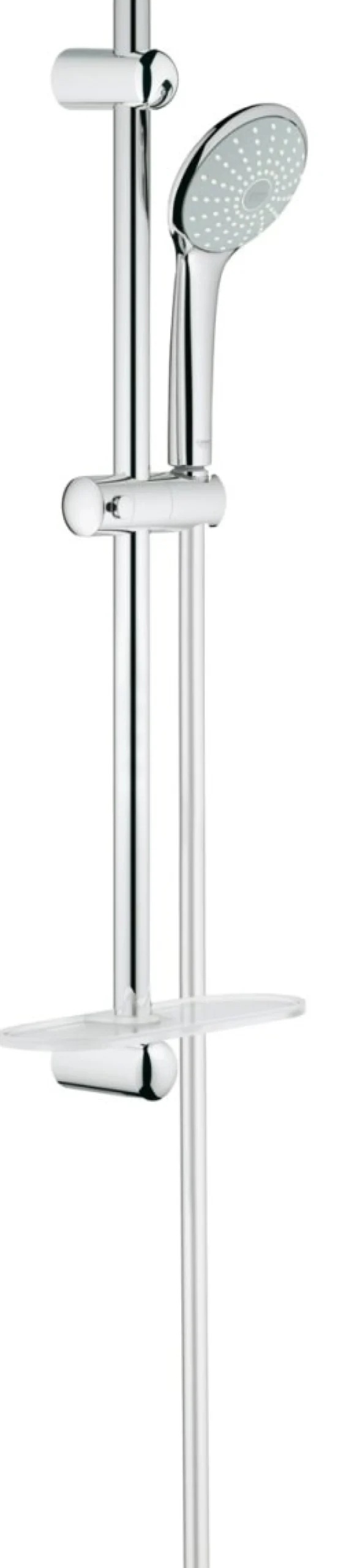 Grohe Euphoria Mono 110 mm brusestangsæt, 620mm brusetang, inkl. sæbeskål, krom