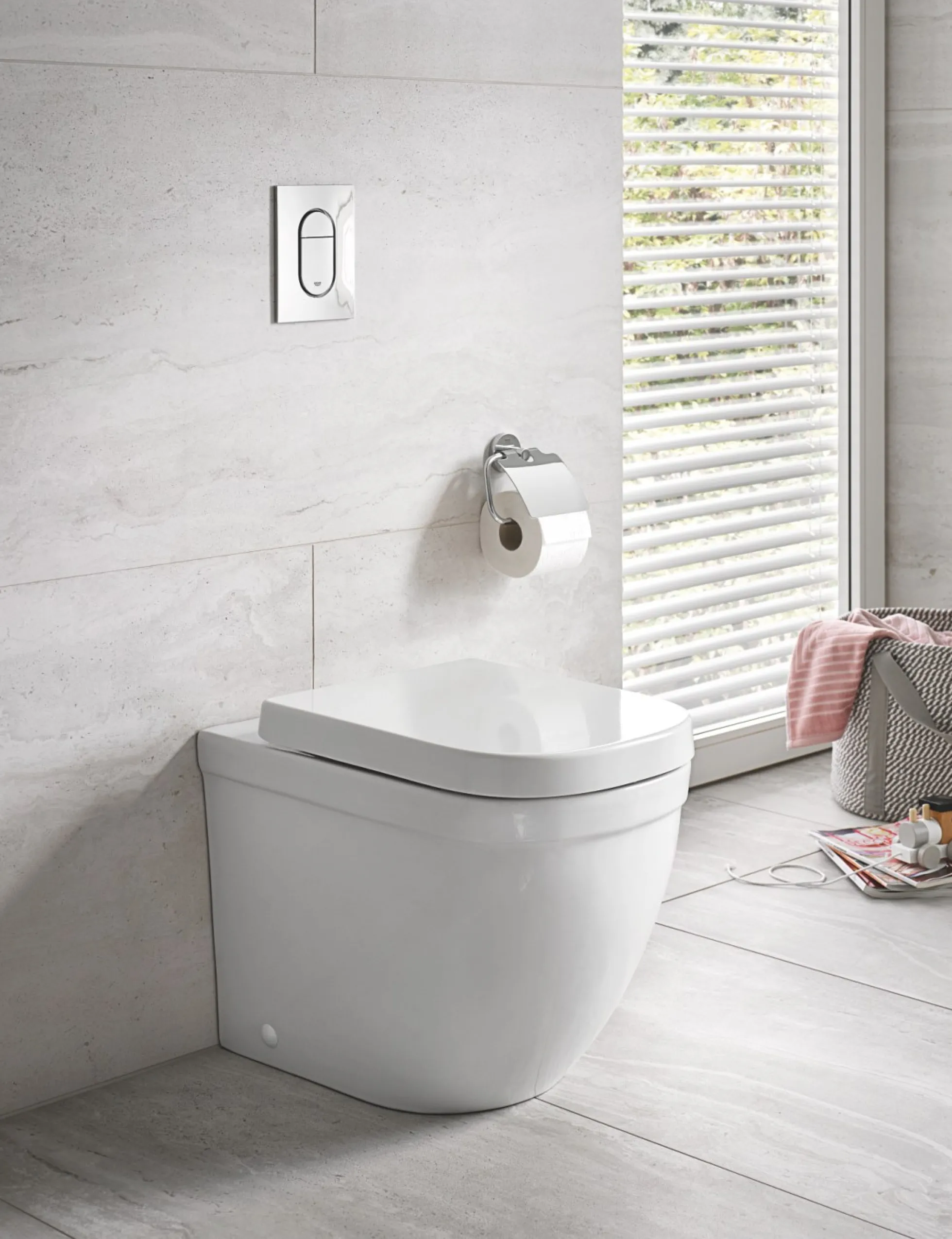 Grohe Euro Ceramic toiletsæde, soft close, alpin hvid