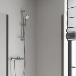 Grohe Grohtherm 800 Cosmopolitan termostat til brus, vægmonteret, krom