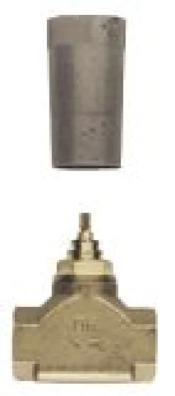Grohe 1" Indbygningsventil, krom
