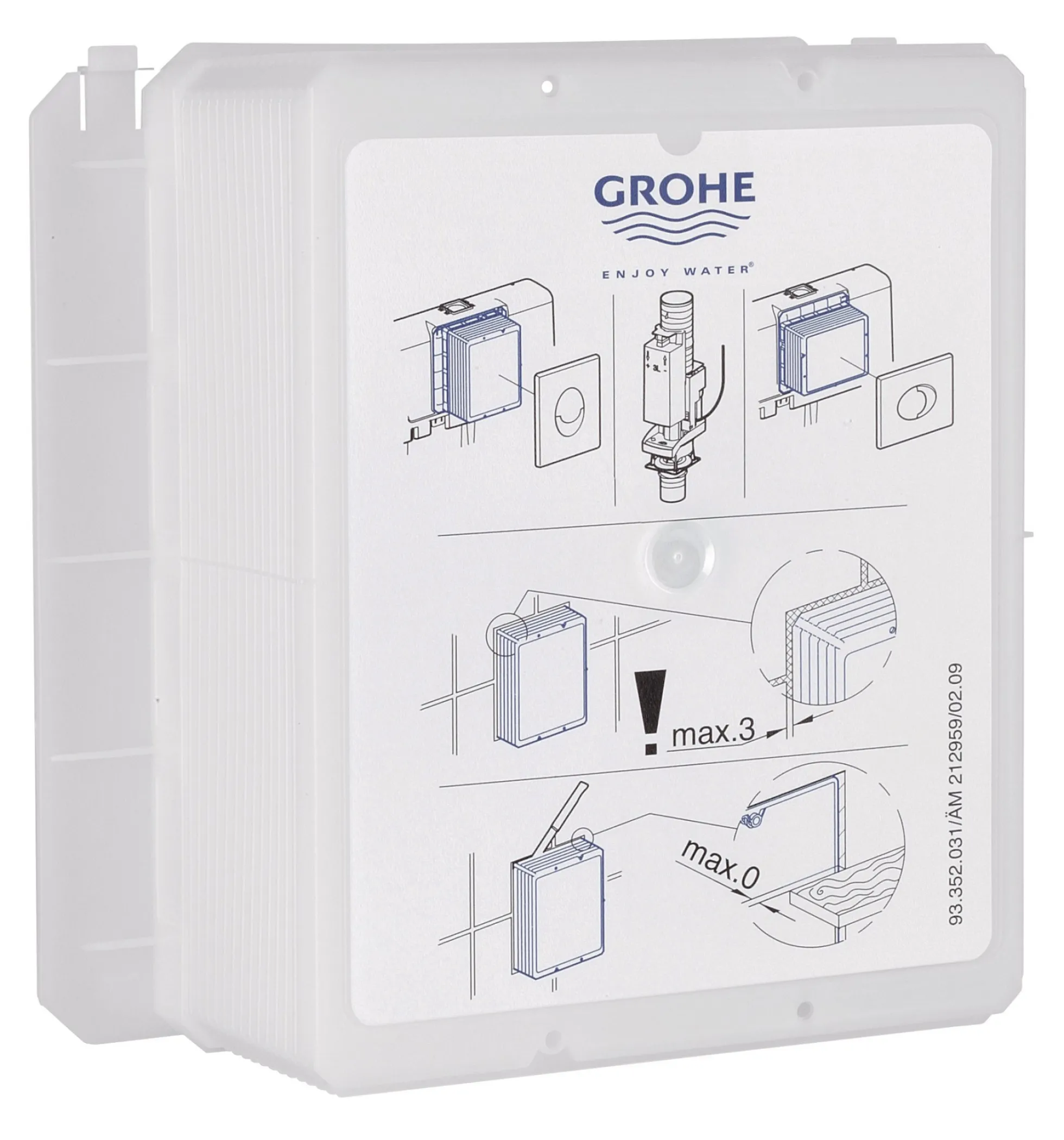 Grohe Inspektionslem til Rapid SLX-cisterner, hvid