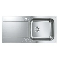 Grohe K500 Køkkenvask, nedfæld/planlim, 965 x 500 mm, rustfrit stål