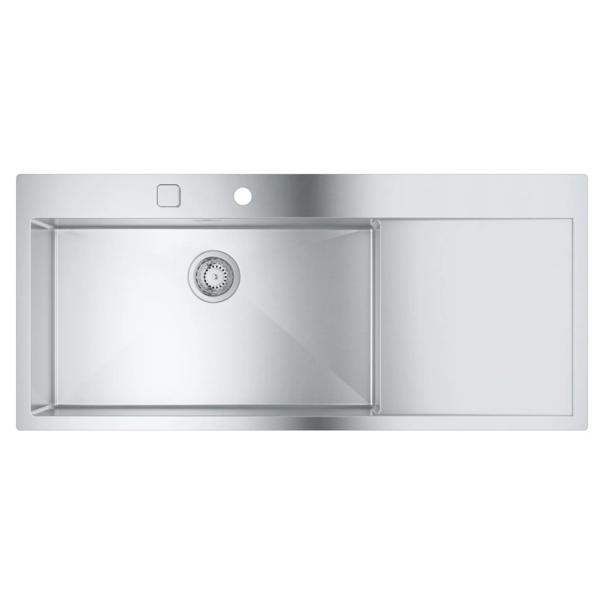 Grohe K1000, rustfri stålvask, nedfældet/planlimet, 1160x520mm