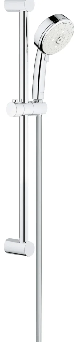 Grohe New Tempesta Cosmopolitan 100 IV, brusesæt, 600 mm, 9, 5 l/min, krom