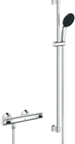 Grohe Precision Flow termostatbruser sæt, krom