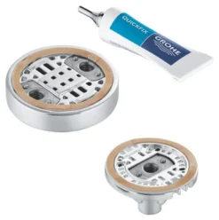 Grohe QuickGlue Set S1, til brusestang og vægholder