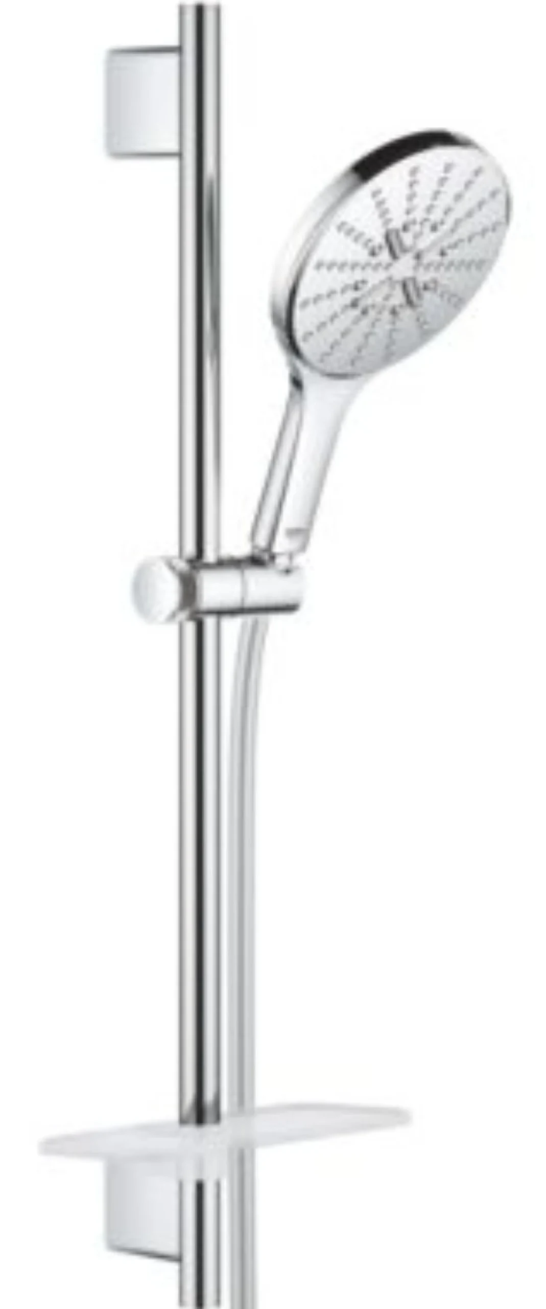 Grohe Rainshower SmartActive 150 mm brusestangsæt, 600mm brusestang, krom