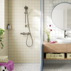 Grohe Rainshower SmartActive brusestang, børstet hard graphite