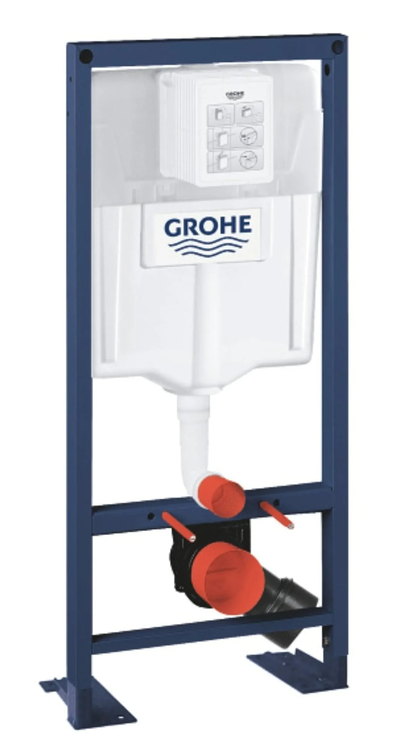 Grohe Rapid SL fritstående 1, 13 med 1-2 skyl, krom