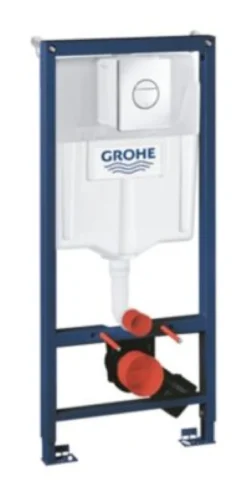 Grohe Rapid SL 3-i-1 indbygningscisterne, Nova 000, frontbetjent, 1, 13 meter, krom