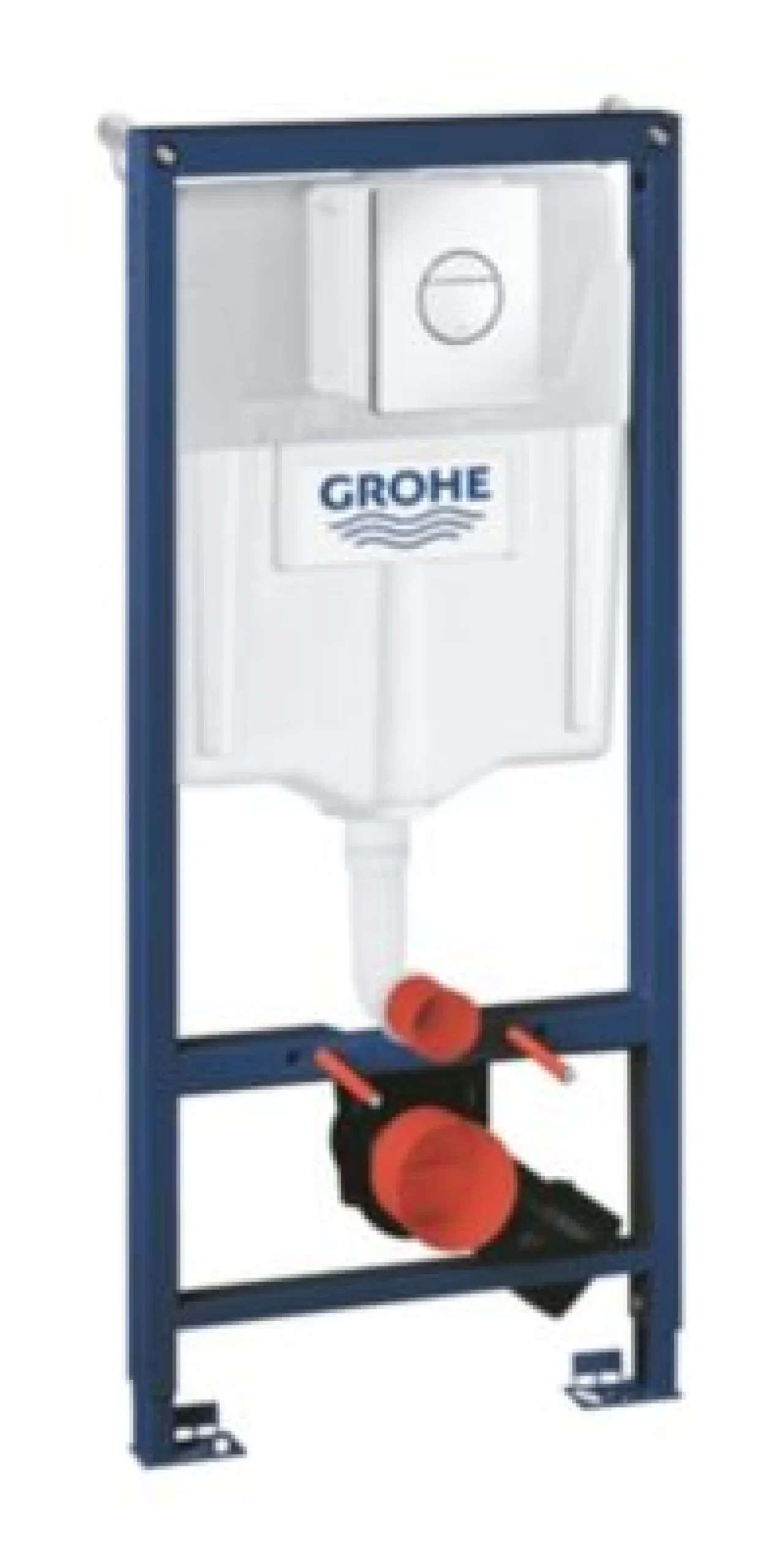 Grohe Rapid SL 3-i-1 indbygningscisterne, Nova 000, frontbetjent, 1, 13 meter, krom