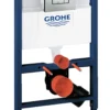 Grohe Rapid SL indbygningscisterne 3in1 WC 0, 82 m SC inkl. Skate Cosmopolitan betjeningsplade, krom