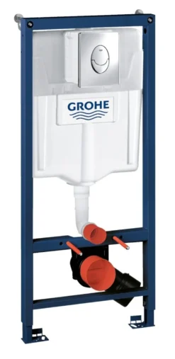 Grohe Rapid SL indbygningscisterne 113 cm, trykplade i krom