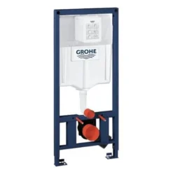 Grohe Rapid SL indbygningscisterne, uden trykplade, lav, krom