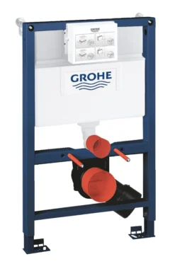 Grohe Rapid SL indbygningscisterne, uden trykplade, lav, krom