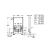 Grohe Rapid SL til bidet, 0, 82 meter, krom