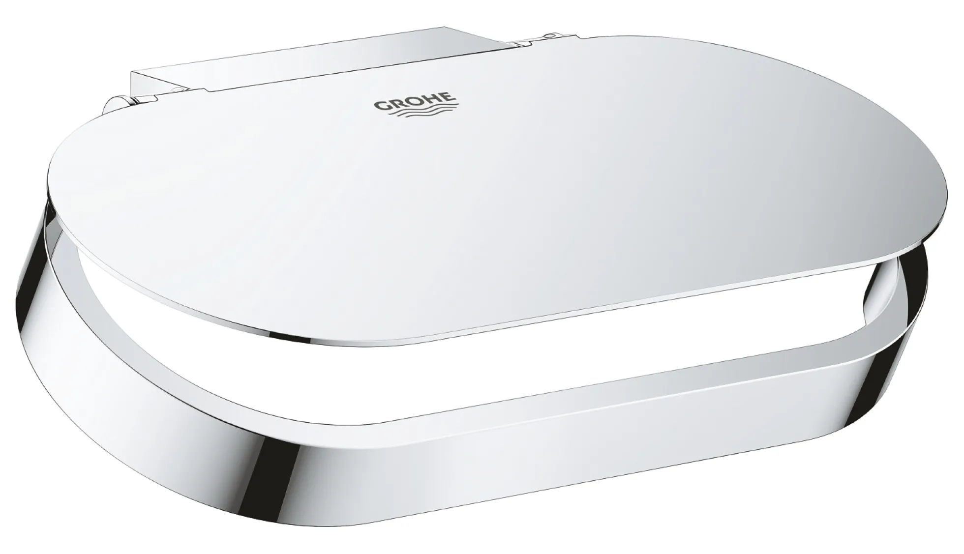 Grohe Selection toiletpapirholder, 152 mm, med låg