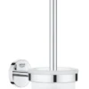 Grohe Sensia toiletpakke inkl. Rapid cisterne 113 cm, trykplade, Sensia Arena væghængt Douchetoilet + SoftClose toiletsæde samt tilbehør
