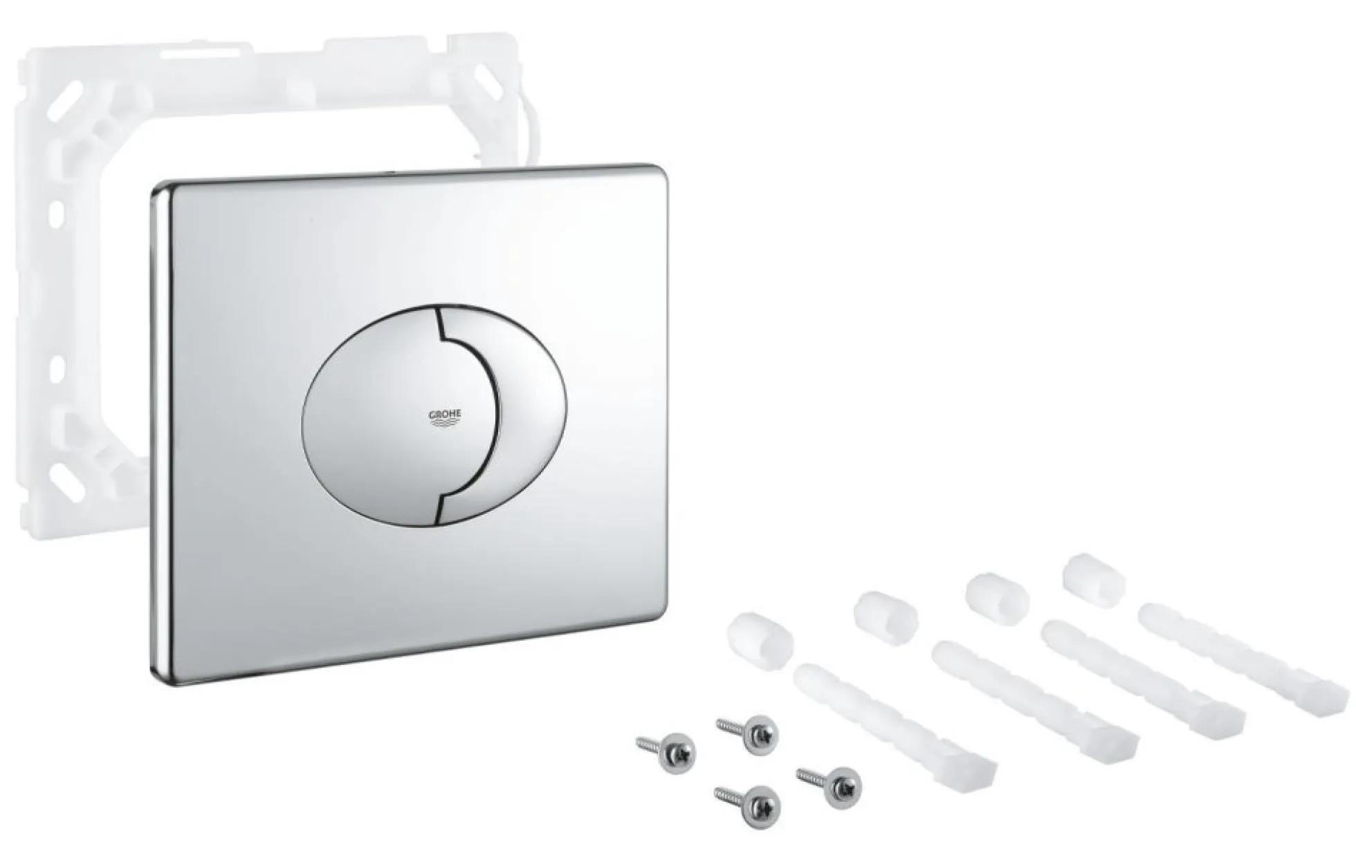 Grohe Skate air dækplade + try