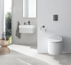 Grohe Skate cosmopolitan betjeningsplade, ABS plast, 156 x 197mm, sort krom