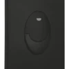 Grohe Start betjeningsplade, 156 mm x 197 mm, 2skyl ABS, mat sort