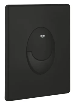 Grohe Start betjeningsplade, 156 mm x 197 mm, 2skyl ABS, mat sort