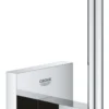 Grohe Start Cube reservepapirholder, metal, blank, dybde 60 mm, højde 134 mm, krom