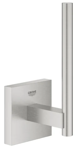 Grohe Start Cube reservepapirholder, metal, supersteel