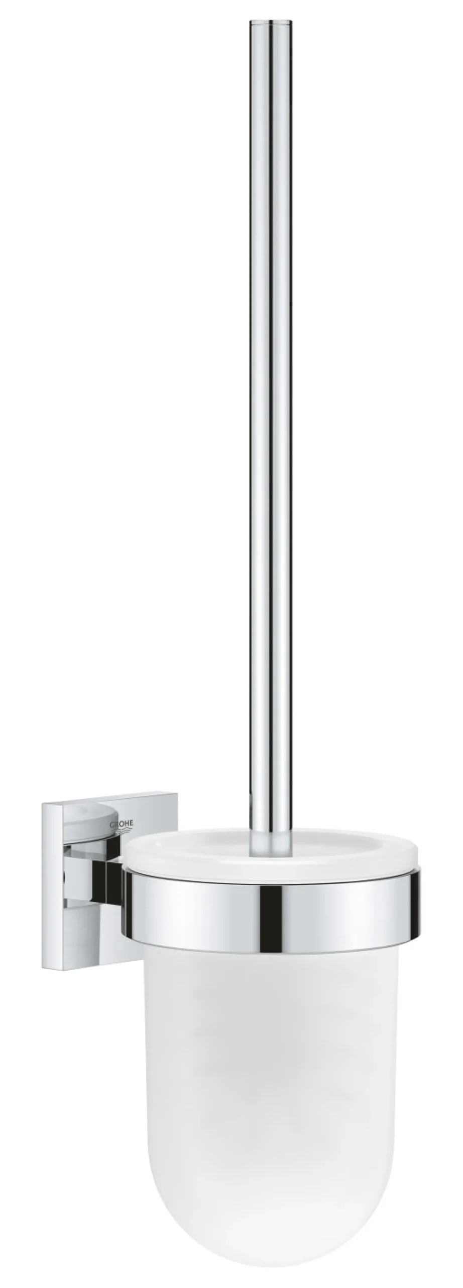 Grohe Start Cube toiletbørste, holder/skål glas/metal