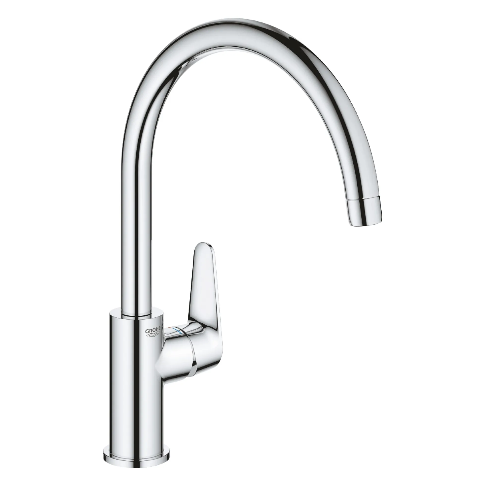 Grohe Start Curve etgrebs køkken C-tud, messing, krom