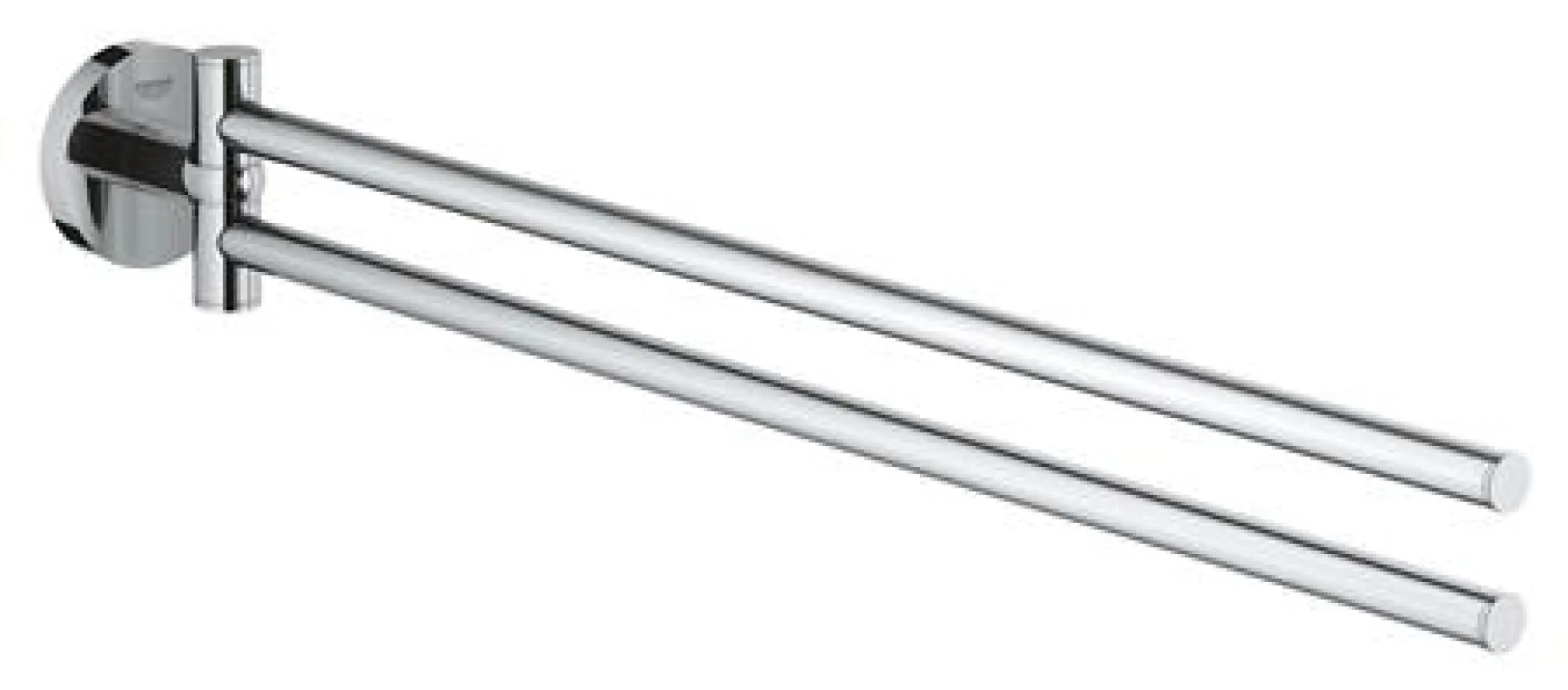 Grohe Start håndklædeholder, 439 millimeter, dobbelt svingbar, forkromet metal