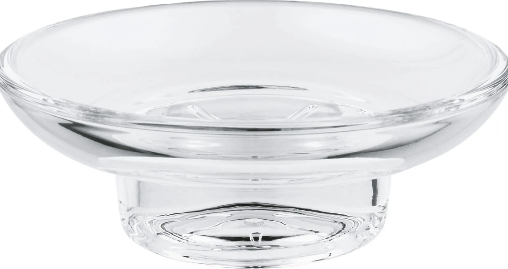 Grohe Start sæbeskål med holder, glas, forkromet