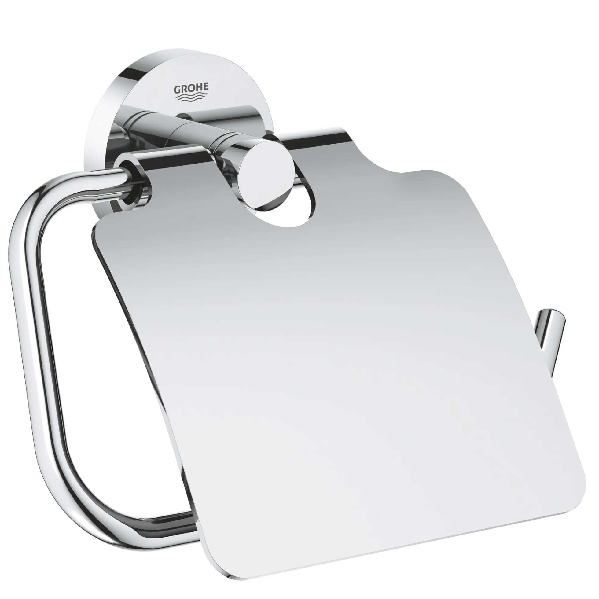 Grohe Start toiletpapirholder med låg, metal