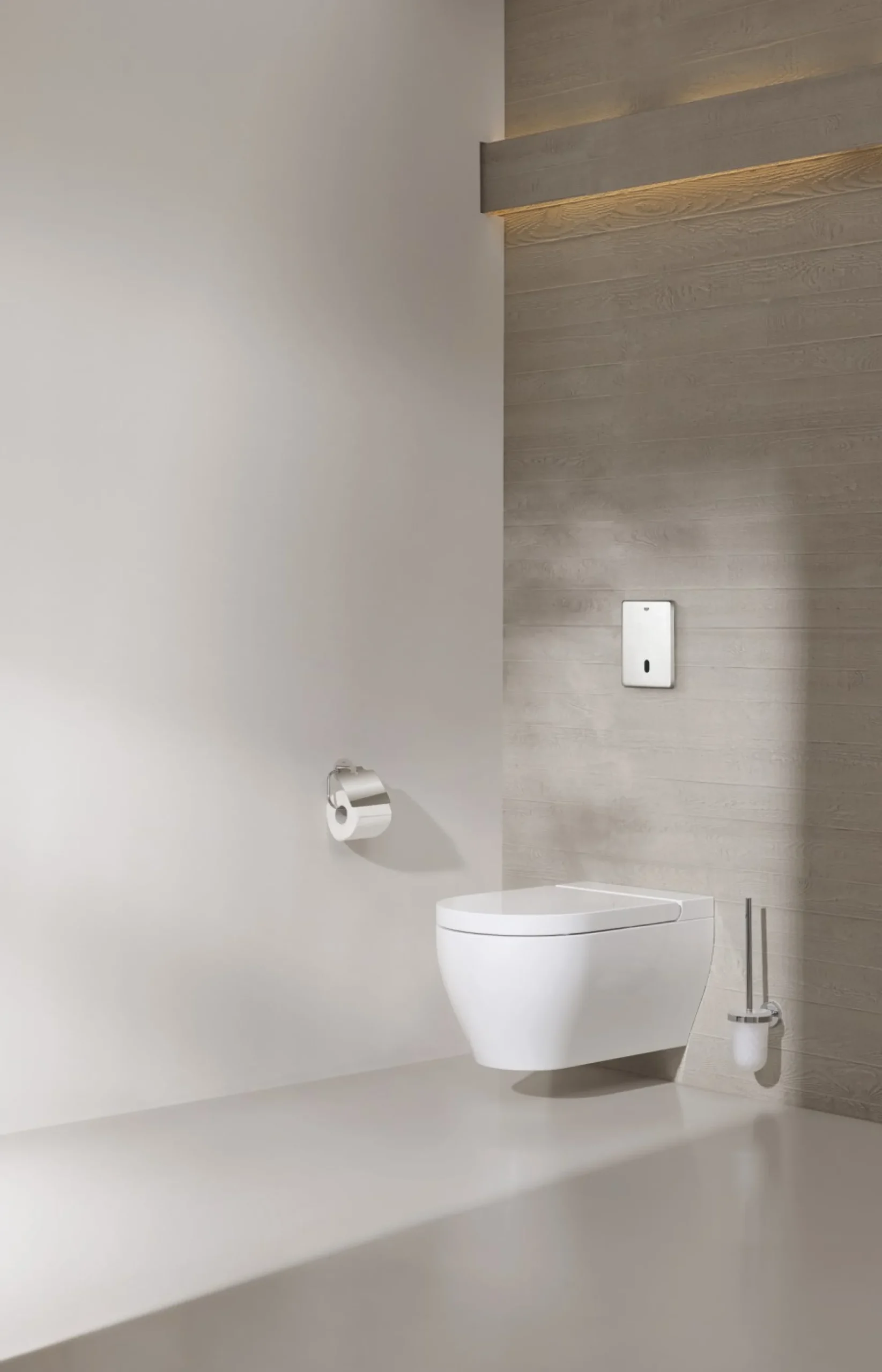 Grohe Tectron Skate elektronisk armatur WC, 240V, rustfrit stål