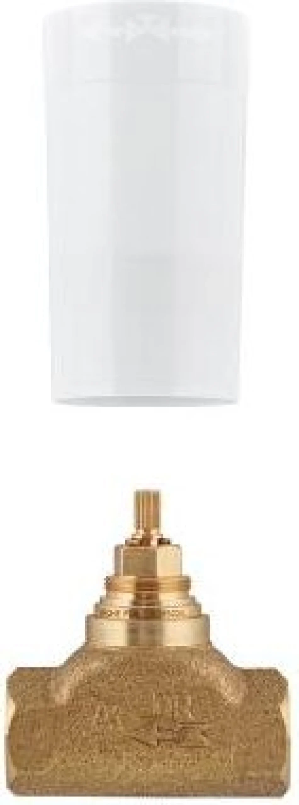 Grohe Ventilunderdel, 3/4" DN 20, til indbygning, krom