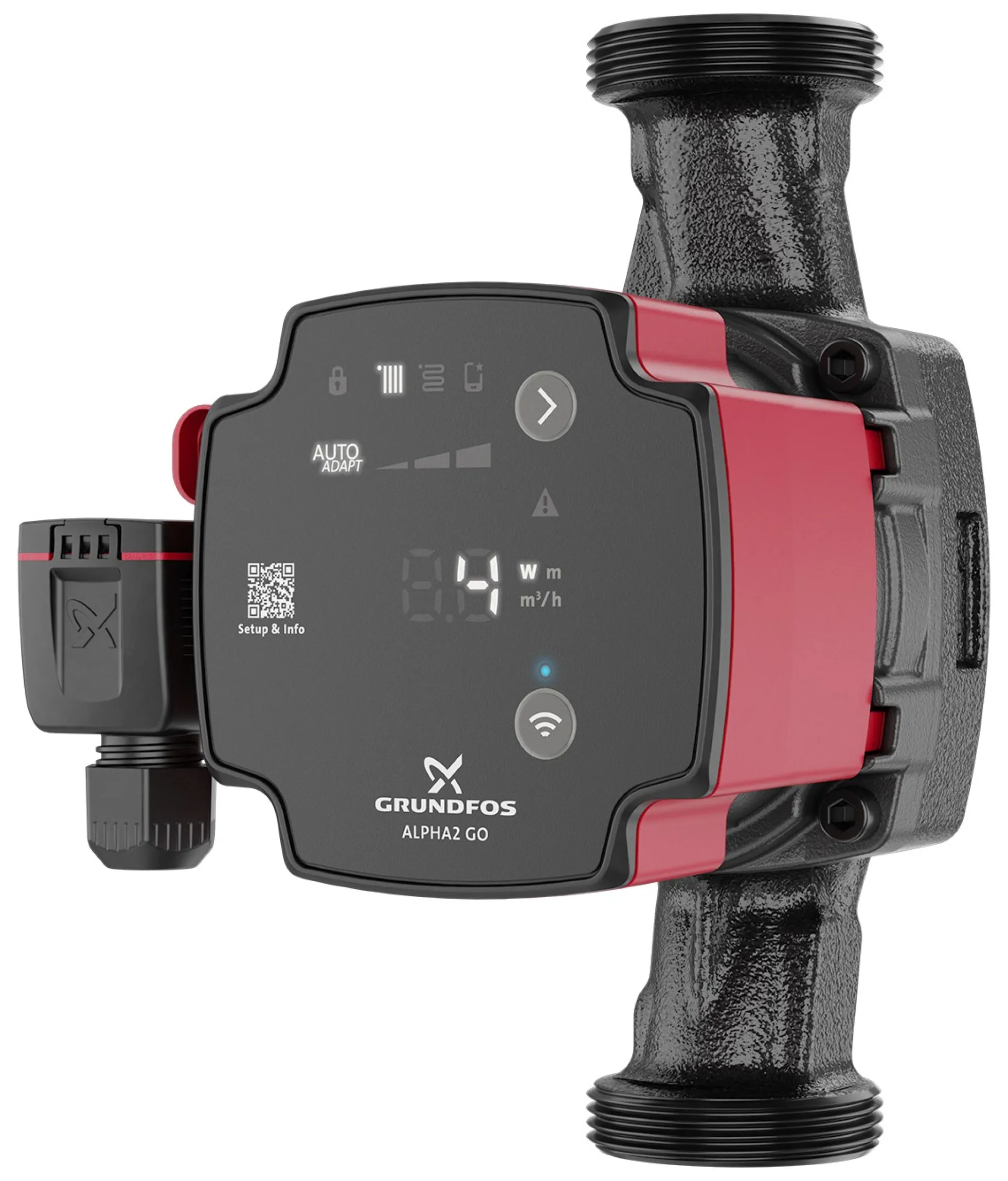 Grundfos ALPHA2 GO K 25-75 180 cirkulationspumpe