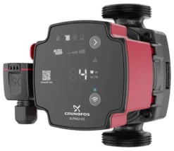 Grundfos ALPHA2 GO 25-75 130, 220-240V, 9H AG0, 1 1/2", 130mm