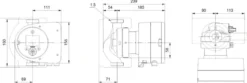 Grundfos MAGNA3 25-60 180 mm, cirkulationspumpe