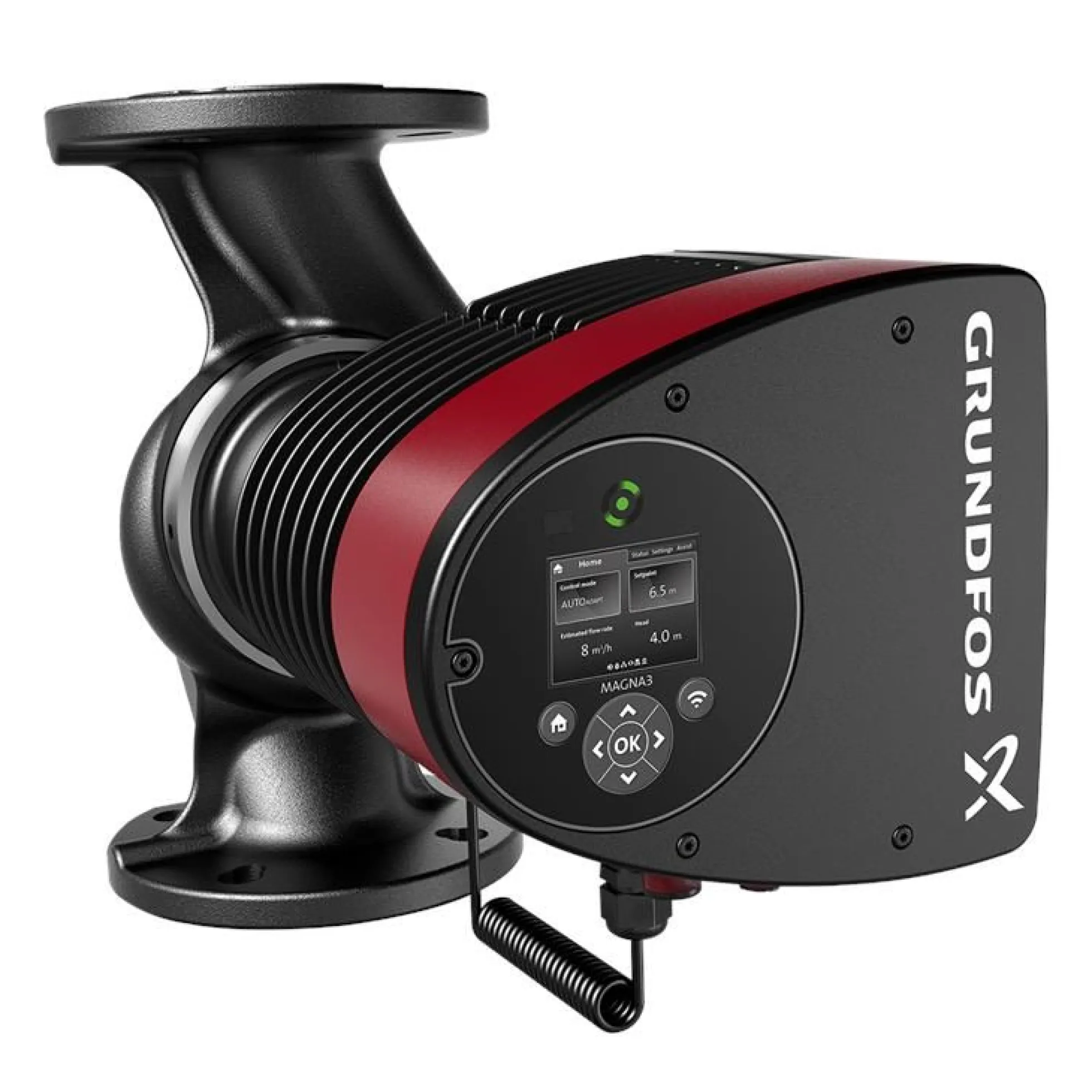 Grundfos MAGNA3 pumpe, 40-180 F, 250 mm, 1x230V, PN6/10