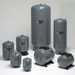 Grundfos membrantank/Hydrofor 130 liter PN10 G1 V