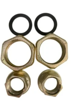 Grundfos unionssæt 1.1/2x3/4", med muffe, til ALPHA, TP & MAGNA, støbejern