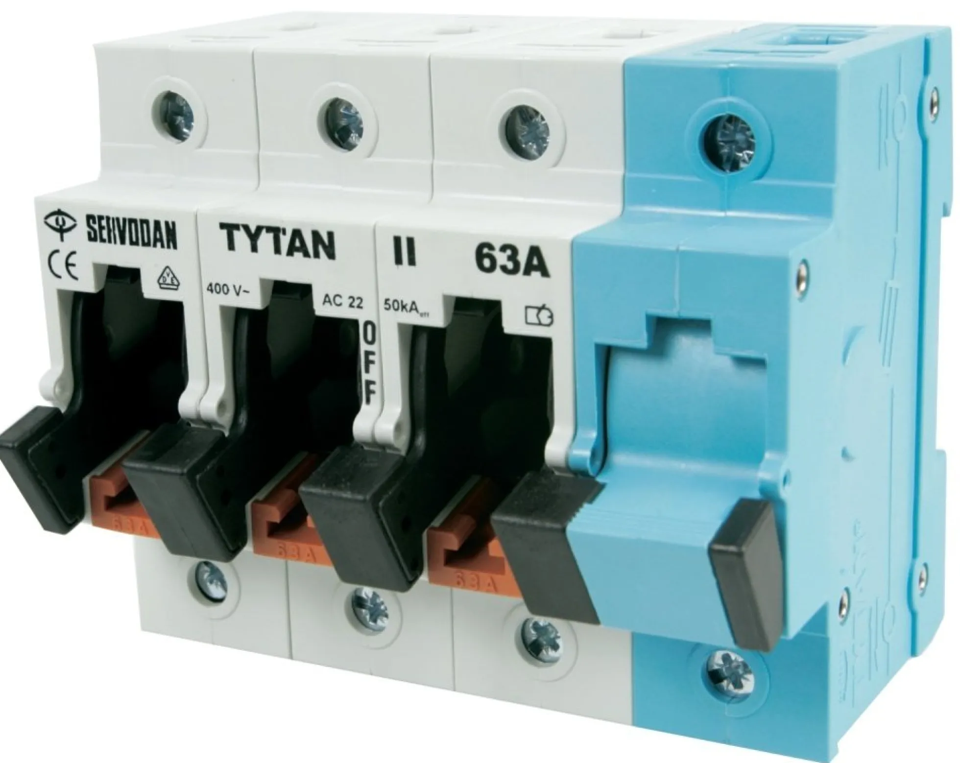 Gruppeafbryder Tytan II 2-63A 3P+N
